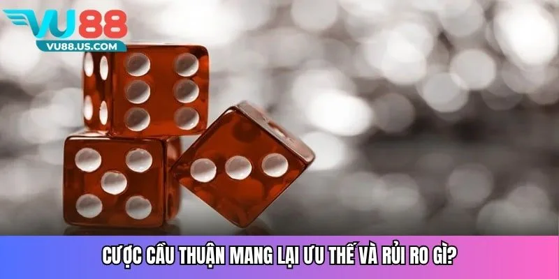 Cược cầu thuận mang lại ưu thế và rủi ro gì?