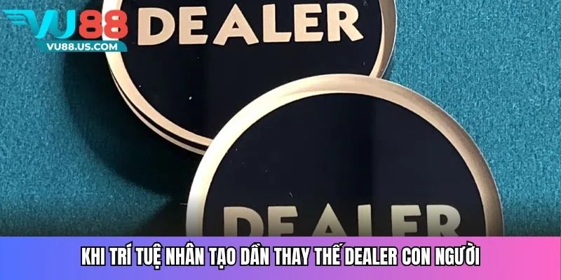 Khi trí tuệ nhân tạo dần thay thế dealer con người